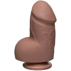 Dual Density Dildo Fat D koos pallidega 6 Ultraskyn Caramel hind ja info | Dildod | kaup24.ee