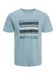 Jack & Jones мужская футболка 12228434*01, голубой 5715370748876 цена и информация | Мужские футболки | kaup24.ee