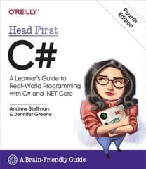 Head First C#, 4e: A Learner's Guide to Real-World Programming with C# and .NET Core цена и информация | Книги по экономике | kaup24.ee