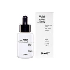 Kontsentreeritud seerum niatsiinamiidiga Iossi B3-Shot Calm&Clarify Vitamin Treatment, 30ml цена и информация | Сыворотки для лица, масла | kaup24.ee