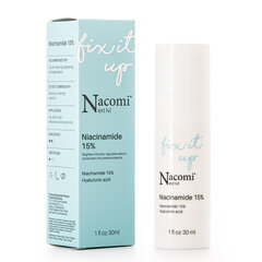 Seerum niatsiinamiidiga Nacomi Next Level Niacinamide 15%, 30ml hind ja info | Näoõlid, seerumid | kaup24.ee