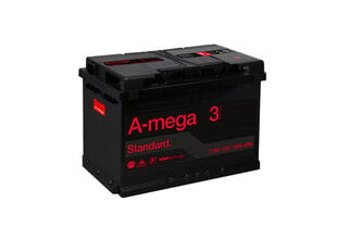 Aku A-MEGA Standard 77Ah 720A цена и информация | Батареи | kaup24.ee