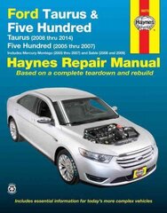 Ford Taurus (08-14) & Five Hundred (05-07) цена и информация | Путеводители, путешествия | kaup24.ee