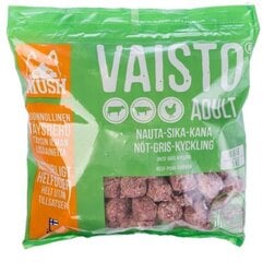 Mush Vaisto для взрослых собак с говядиной, свининой и курицей, 3 кг цена и информация | Сухой корм для собак | kaup24.ee