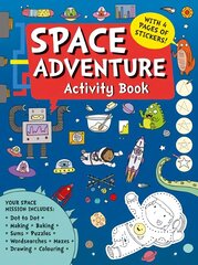 Space Adventure Activity Book hind ja info | Väikelaste raamatud | kaup24.ee