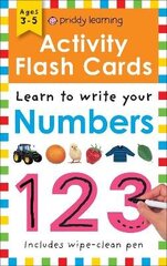 Activity Flash Cards Numbers hind ja info | Väikelaste raamatud | kaup24.ee