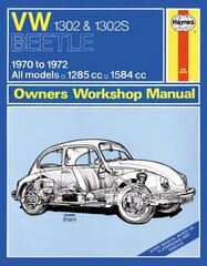 VW 1302S Super Beetle Owner's Workshop Manual 2nd Revised edition цена и информация | Путеводители, путешествия | kaup24.ee