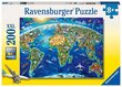 Pusle Lai maailm Ravensburger, 12722, 200 osa hind ja info | Pusled | kaup24.ee