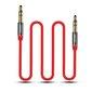 Remax RL-L100 Premium AUX Cable 3.5 mm -> 3.5 mm 1 m Red цена и информация | Kaablid ja juhtmed | kaup24.ee