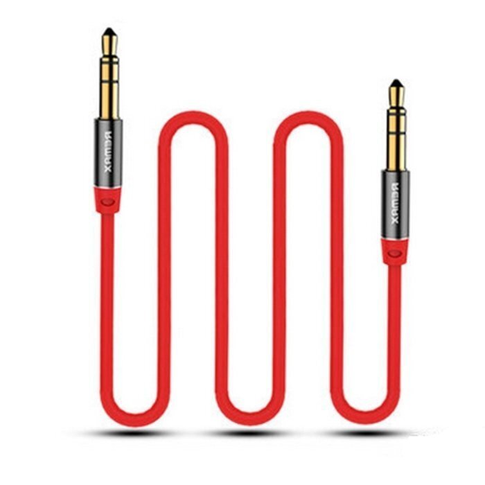 Remax RL-L200 Premium AUX Cable 3.5 mm -> 3.5 mm 2 m Red цена и информация | Kaablid ja juhtmed | kaup24.ee