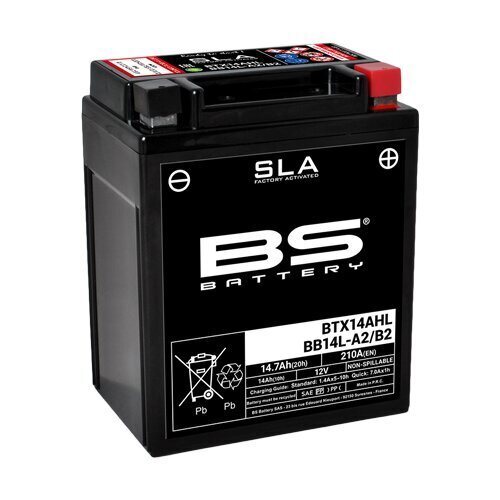 Aku BS-Battery BB14L-A2/B2/ BTX14AHL (FA) 14.7Ah 210A 12V цена и информация | Akud | kaup24.ee