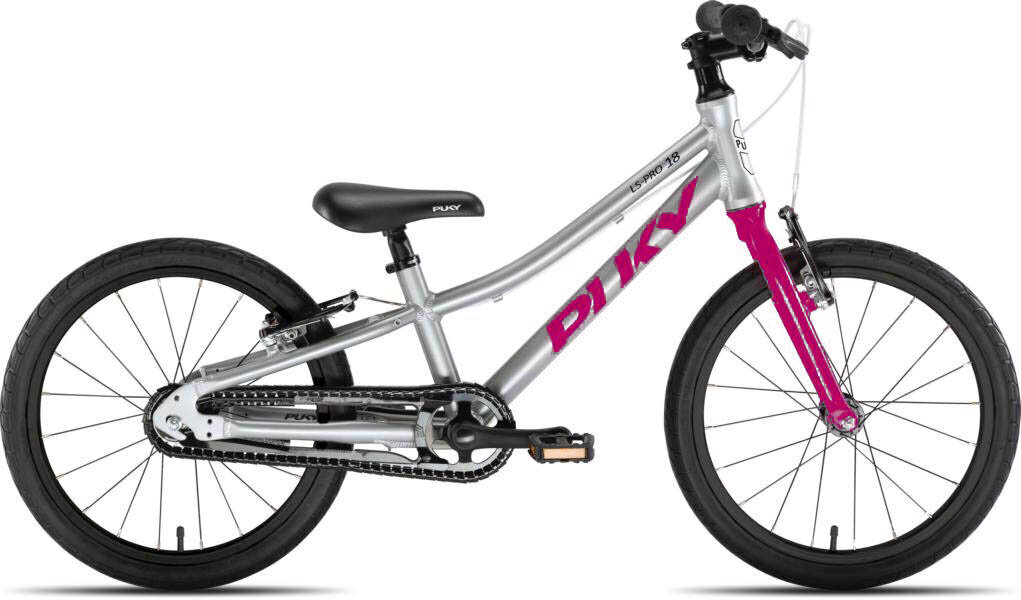 Jalgratas lastele Puky LS-Pro 18-1 Alu, roosa/hõbedane värv hind ja info | Jalgrattad | kaup24.ee