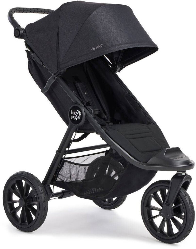 Jalutuskäru Baby Jogger City Elite 2, Black цена и информация | Vankrid, jalutuskärud | kaup24.ee