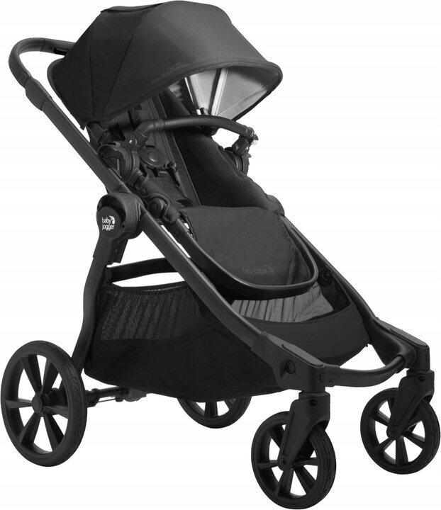 Jalutuskäru Baby Jogger City Select 2 Tencel, lunar black цена и информация | Vankrid, jalutuskärud | kaup24.ee