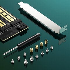 Ugreen PCIe 3.0 x4 для SSD M.2 M-Key / M.2 B-Key CM302 цена и информация | Регуляторы | kaup24.ee