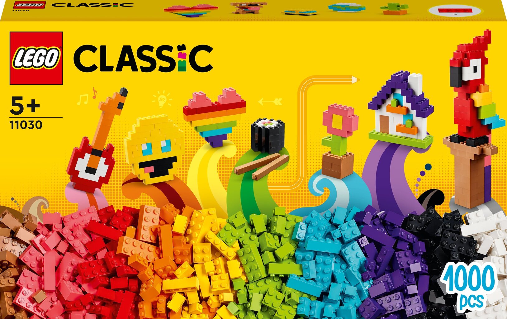 11030 LEGO® Classic Värvilised klotsid цена и информация | Klotsid ja konstruktorid | kaup24.ee