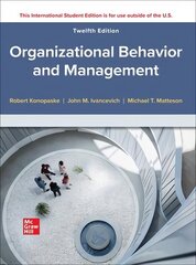 Ise Organizational Behavior and Management 12th edition hind ja info | Majandusalased raamatud | kaup24.ee