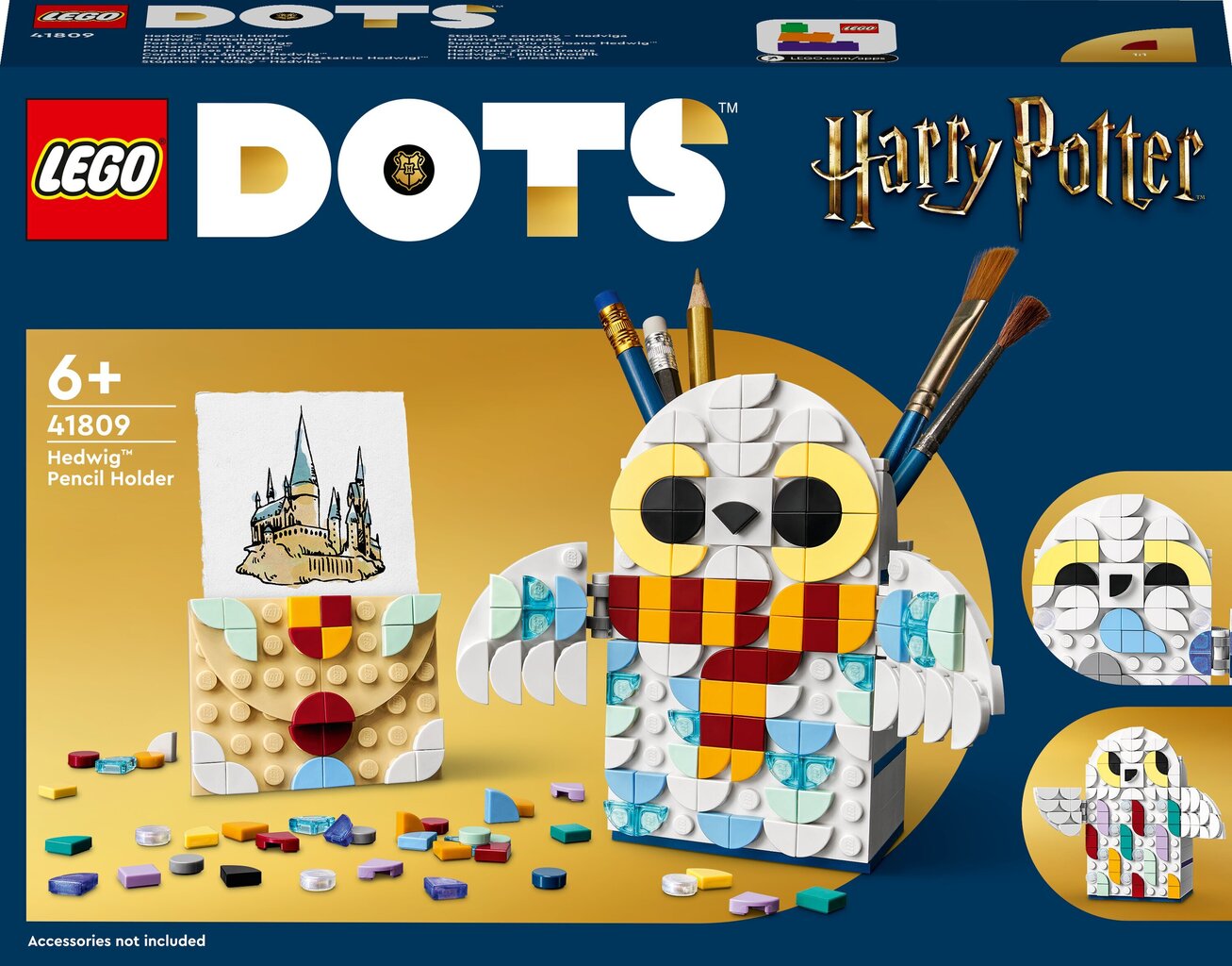 41809 LEGO® Dots Hedwigi pliiatsikarp цена и информация | Klotsid ja konstruktorid | kaup24.ee