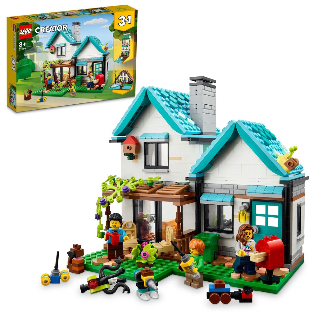 31139 LEGO® Creator Hubane kodu цена и информация | Klotsid ja konstruktorid | kaup24.ee