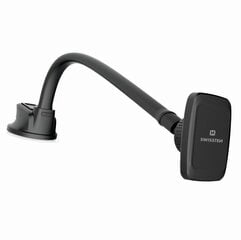 Swissten S-Grip M5-HK Universal Car Panel Holder With Magnet For Tablets / Phones / GPS Black hind ja info | Mobiiltelefonide hoidjad | kaup24.ee