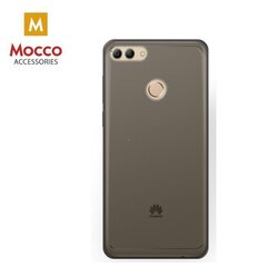 Mocco Ultra Back Case 0.3 mm Силиконовый чехол для Huawei P20 Прозрачный-черный цена и информация | Чехлы для телефонов | kaup24.ee