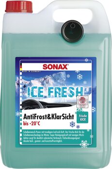 SONAX зимняя жидкость для мытья стекол "Ice Fresh" -20°C, 5Л цена и информация | Очищающие и охлаждающие жидкости | kaup24.ee