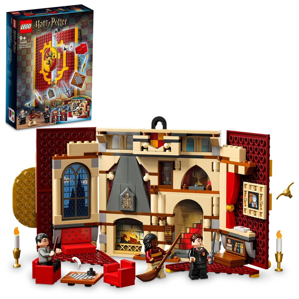 76409 LEGO® Harry Potteri Gryffindor House Lane цена и информация | Klotsid ja konstruktorid | kaup24.ee