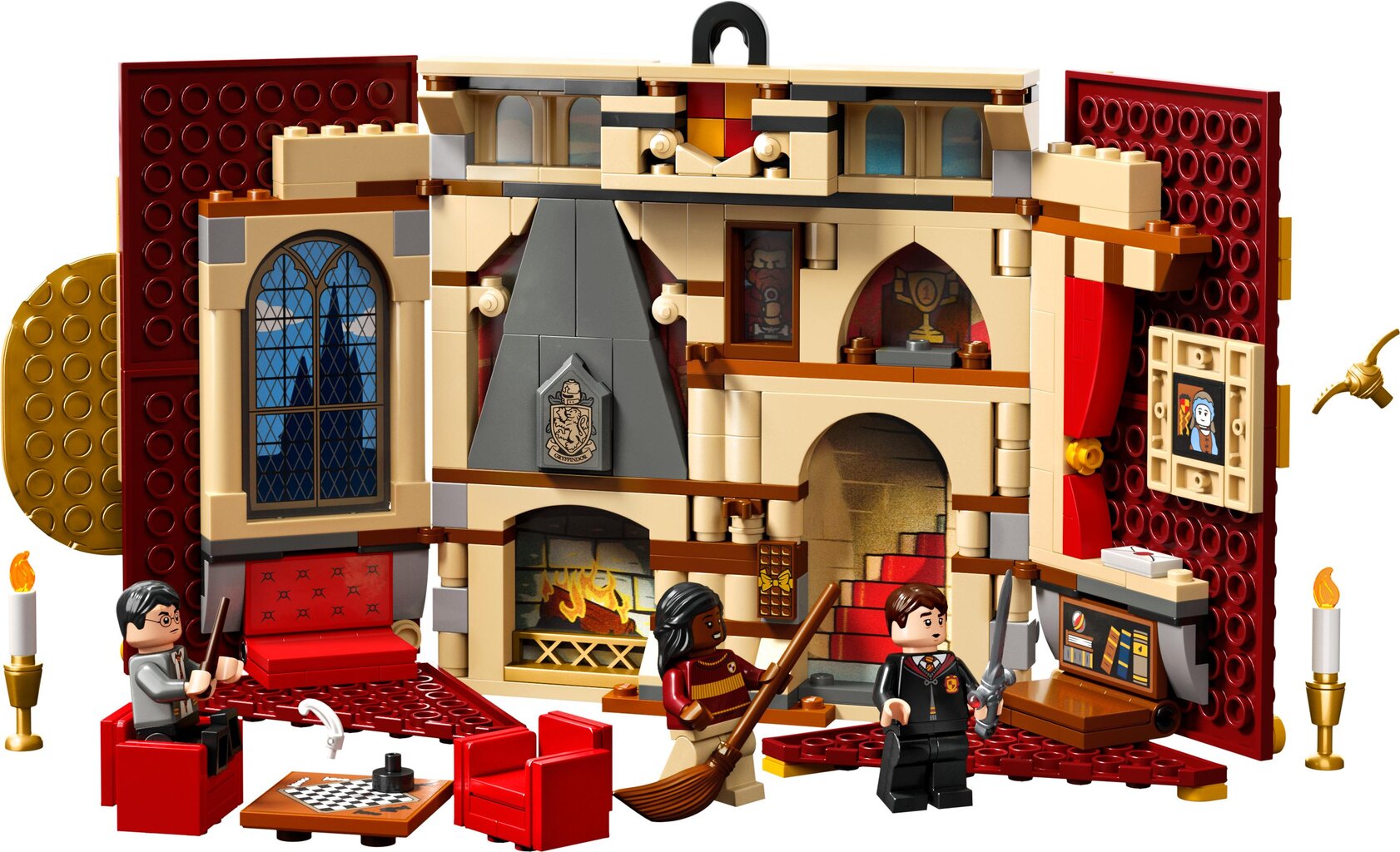 76409 LEGO® Harry Potteri Gryffindor House Lane цена и информация | Klotsid ja konstruktorid | kaup24.ee