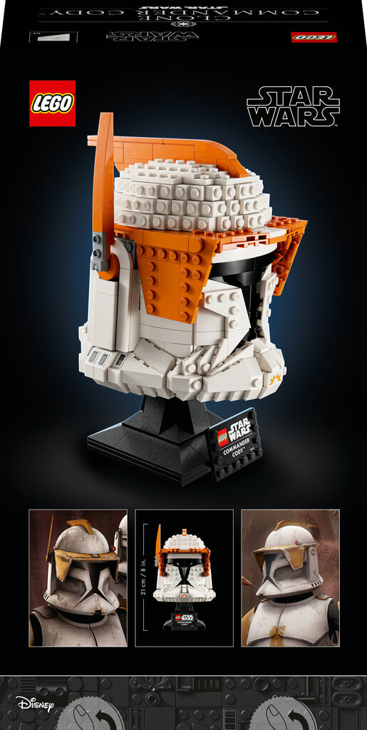 75350 LEGO® Star Warsi kloonikomandöri Cody™ kiiver hind ja info | Klotsid ja konstruktorid | kaup24.ee