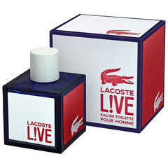 <p>LIVE Eau de Toilette — это новое издание одноименного бренда одежды Lacoste Lacoste LIVE. Команда P&G в сотрудничестве с дизайнерами Lacoste создала Lacoste Live и обогатила его свежестью лайма в верхних тонах. Сердце аромата представляет собой смесь зеленых листьев в сочетании с морскими тонами. Базовые тона завершает вся композиция аромата, а именно лакрица и аромат гваякового дерева. Рекламная кампания была разработана и будет представлена ​​на перспективных и оптических иллюзиях. Направление всей кампании находится в руках H5, координируемой Grey Advertising. Аромат выпущен в 2014 году. Коллекционное издание Raymond Pettibon имеет ту же композицию, только на флаконе и коробке уникальные рисунки американского художника Рэймонда Петтибона.</p>
 цена и информация | Lacoste Духи, косметика | kaup24.ee