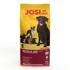 Kuivtoit täiskasvanud koertele Josera Josidog Regular, 15 kg цена и информация | Сухой корм для собак | kaup24.ee