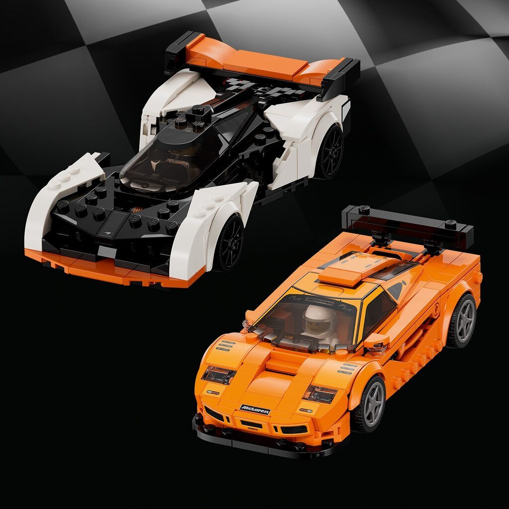 76918 LEGO® Speed Champions McLaren Solus GT ir McLaren F1 LM цена и информация | Klotsid ja konstruktorid | kaup24.ee