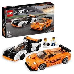 76918 LEGO® Speed Champions McLaren Solus GT и McLaren F1 LM цена и информация | Конструкторы и кубики | kaup24.ee