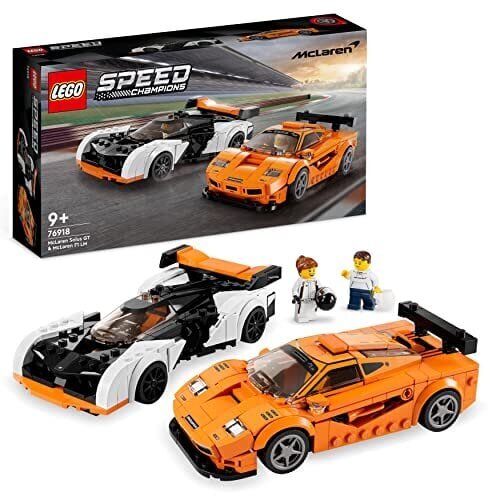 76918 LEGO® Speed Champions McLaren Solus GT ir McLaren F1 LM цена и информация | Klotsid ja konstruktorid | kaup24.ee