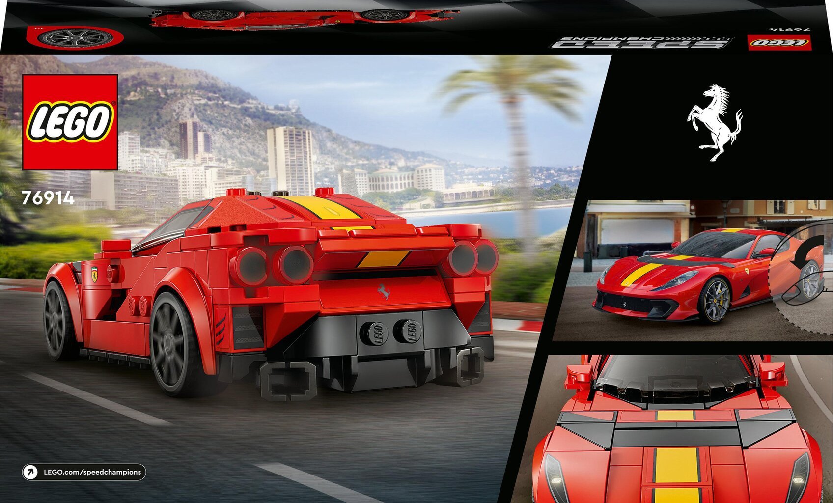 76914 LEGO® Speed Champions Ferrari 812 Competizione цена и информация | Klotsid ja konstruktorid | kaup24.ee