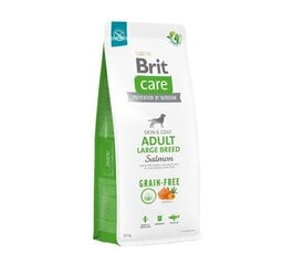 Brit Care Grain-Free Adult Large Breed Salmon koeratoit 12kg hind ja info | Kuivtoit koertele | kaup24.ee