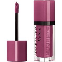 Vedel matt huulevärv Bourjois Paris Rouge Edition Velvet 7.7 ml, 36 In Mauve цена и информация | Помады, бальзамы, блеск для губ | kaup24.ee