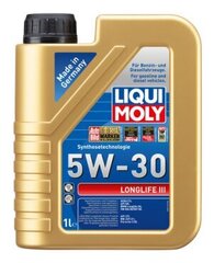 Liqui Moly mootoriõli Longlife III 5W-30, 1l цена и информация | Моторные масла | kaup24.ee