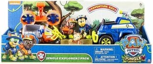 Spin Master Vehicles 6034314 Paw Patrol Jungle, 2 tk цена и информация | Развивающий мелкую моторику - кинетический песок KeyCraft NV215 (80 г) детям от 3+ лет, бежевый | kaup24.ee