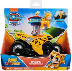 Paw Patrol Cat Pack Sõiduk rinkinys + Shade tegelaskuju цена и информация | Игрушки для мальчиков | kaup24.ee