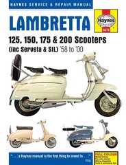 Lambretta Scooters (58 - 00): 125, 150, 175 & 200 Scooters (inc Servita & SIL) цена и информация | Путеводители, путешествия | kaup24.ee