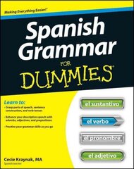 Spanish Grammar For Dummies цена и информация | Пособия по изучению иностранных языков | kaup24.ee