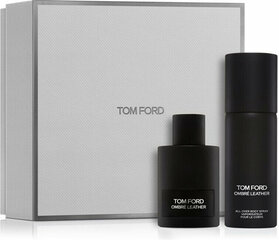 Komplekt Tom Ford Ombre Leather meestele/naistele: parfüümvesi EDP, 100 ml + deodorant, 150 ml hind ja info | Meeste parfüümid | kaup24.ee