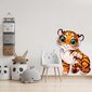 Vinüülkleebis seinal, armas tiiger, loomaga kleebis, letU toa sisekujundus - 100 x 73 cm hind ja info | Seinakleebised | kaup24.ee