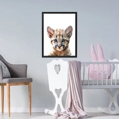 Настенный постер милый леопард, Плакат с животными, Декор для детской комнаты - 40 х 30 см цена и информация | Декоративные наклейки | kaup24.ee