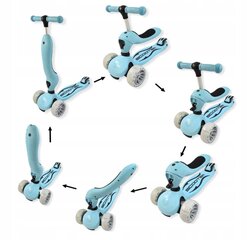 Scoot and ride roller sinine/hall hind ja info | Tõukerattad | kaup24.ee