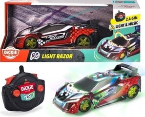 Машинка на радиоуправлении Dickie Toys Light Razor, 22см цена и информация | Игрушки для мальчиков | kaup24.ee