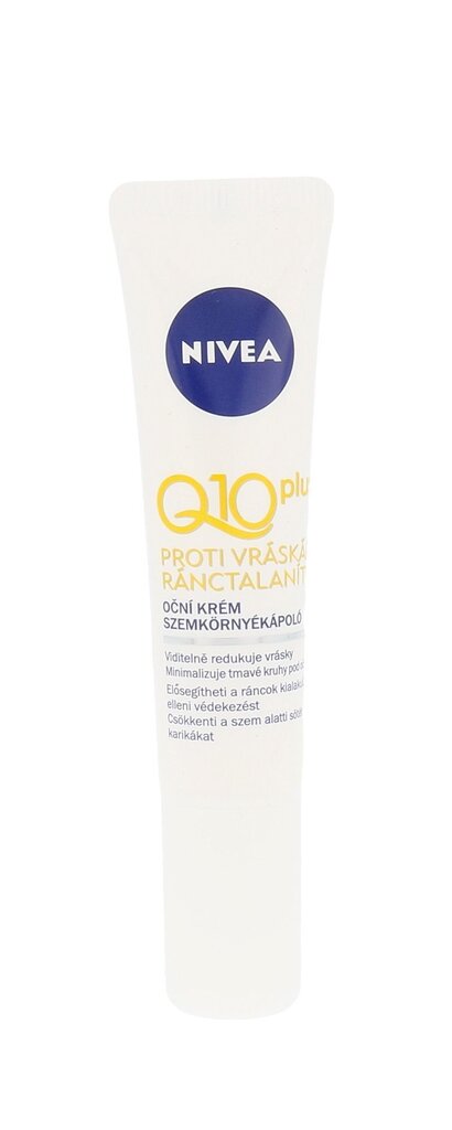 Silmakreem Nivea Q10 Plus Eye Care 15 ml hind ja info | Silmakreemid, seerumid | kaup24.ee