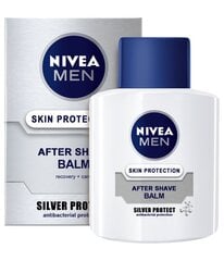 Бальзам после бритья Nivea Men Silver Protect 100 мл цена и информация | Косметика и средства для бритья | kaup24.ee