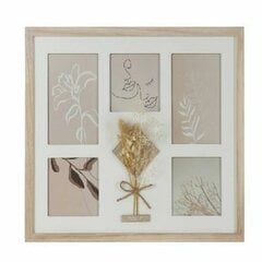 Фото рамка DKD Home Decor 39 x 1,2 x 33 cm Стеклянный Натуральный Shabby Chic цена и информация | Рамки, фотоальбомы | kaup24.ee